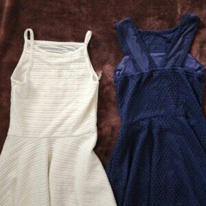 BUNDLE 3- Sally Miller Couture Navy/ White Dresses Size 10
